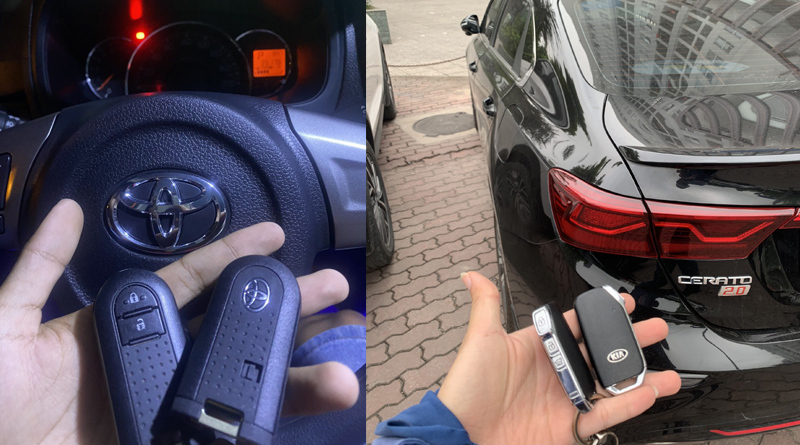 Chìa smartkey ô tô