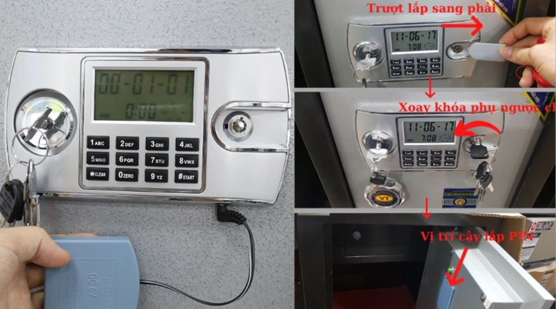 Giải pháp sửa két sắt điện tử