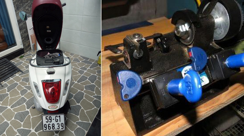 Làm chìa khóa Vespa Piaggio