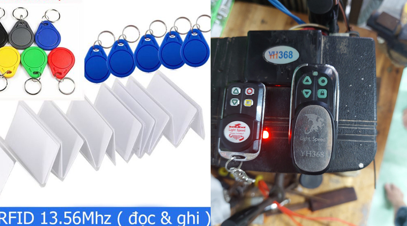Làm remote cửa cuốn, Sao chép thẻ từ thang máy