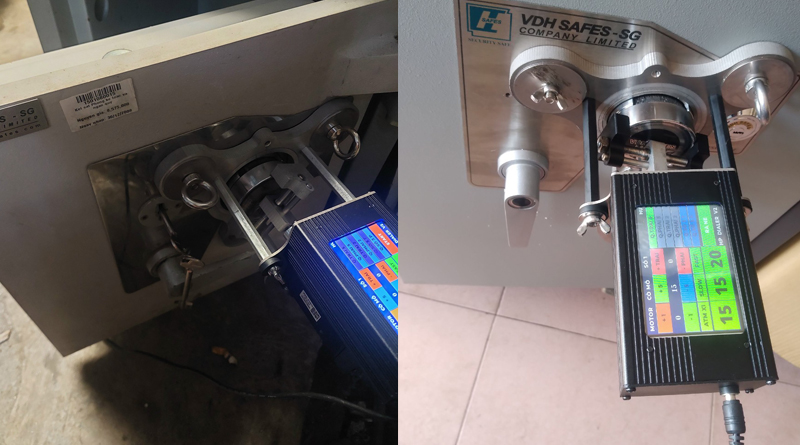 Máy dò két sắt chuyên dụng
