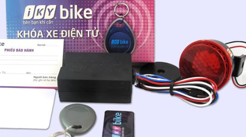 Thẻ từ chống trộm xe máy
