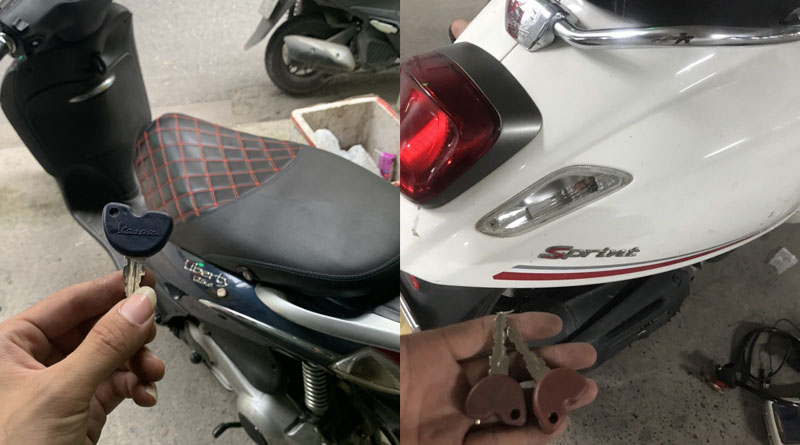 Làm chìa khóa Vespa