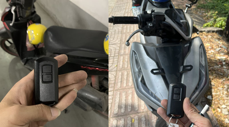 Làm lại chìa khóa smartkey Honda