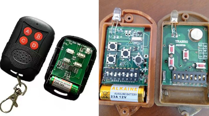Sao chép remote cửa cuốn mã gạt và mã nhảy