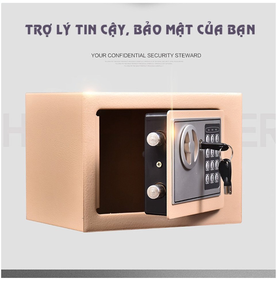 Ảnh minh họa Cách cài mật khẩu cho két sắt mini TP.Hồ Chí Minh - Hình 1