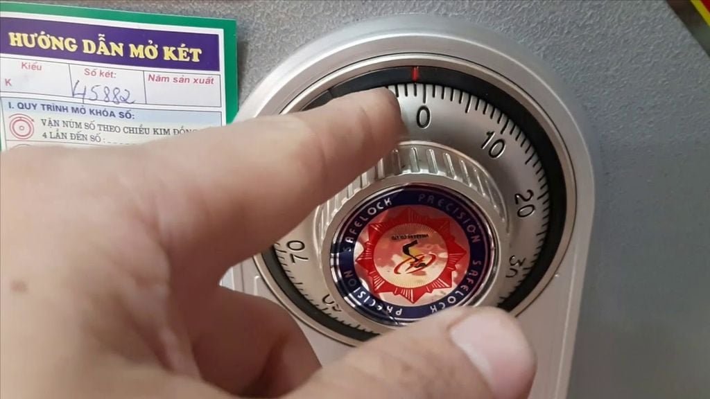 Ảnh minh họa Hướng dẫn mở két sắt việt tiệp TP.Hồ Chí Minh - Hình 1