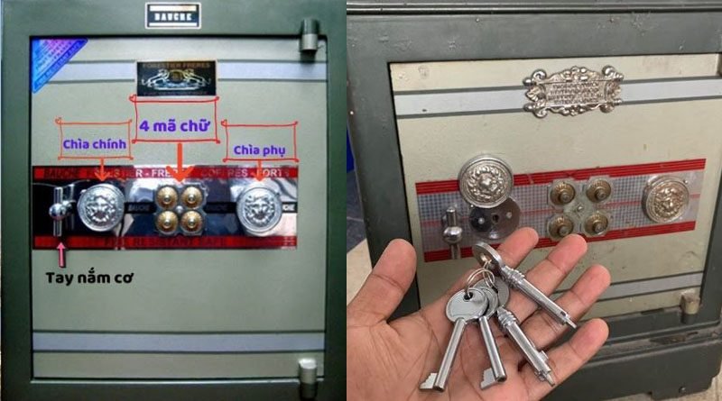 Ảnh minh họa Mở Két Sắt Bauche 4 Núm TP.Hồ Chí Minh - Hình 1