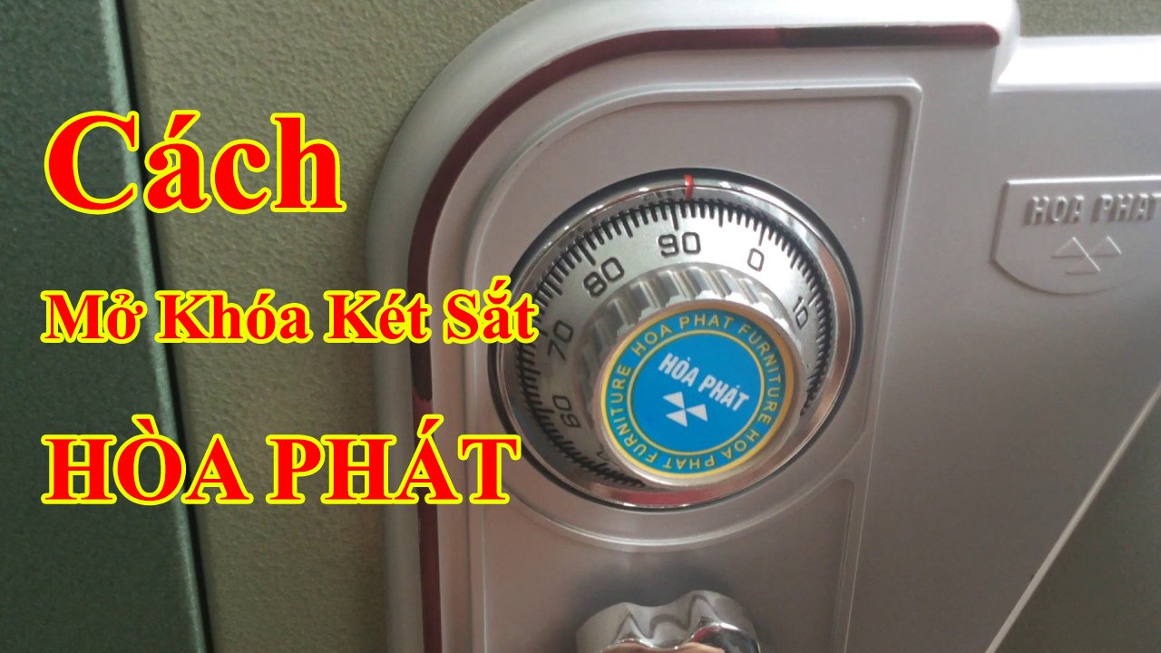 Ảnh minh họa cách mở két sắt hòa phát TP.Hồ Chí Minh - Hình 1