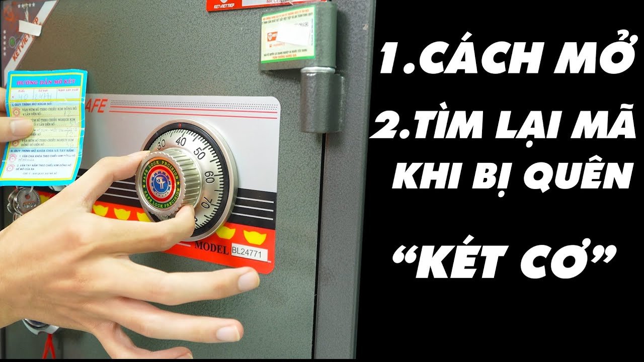 Ảnh minh họa hướng dẫn mở két sắt TP.Hồ Chí Minh - Hình 1