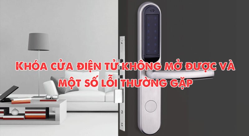 Ảnh minh họa Khóa cửa điện tử không mở được  TP.Hồ Chí Minh - Hình 1
