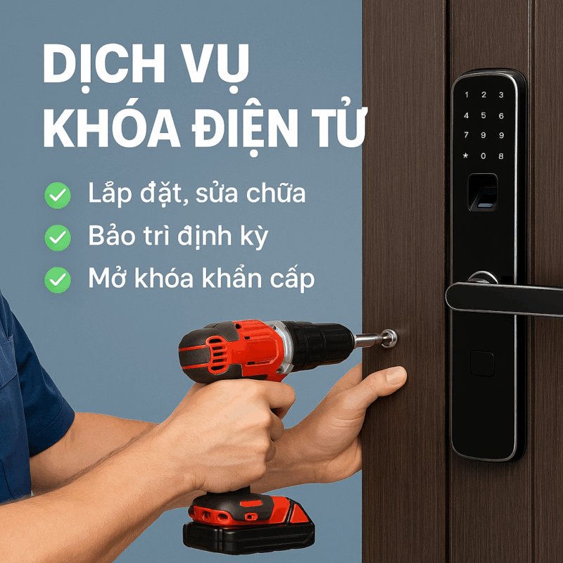 Ảnh minh họa mở khóa cửa điện tử quận 6 TP.Hồ Chí Minh - Hình 1