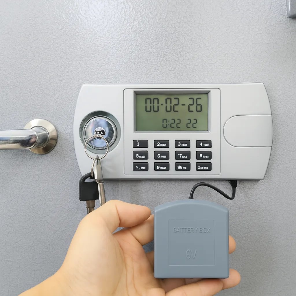 Ảnh minh họa két sắt hết pin không mở được TP.Hồ Chí Minh - Hình 1