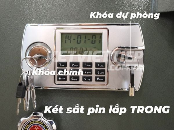 Ảnh minh họa két sắt hết pin không mở được TP.Hồ Chí Minh - Hình 3