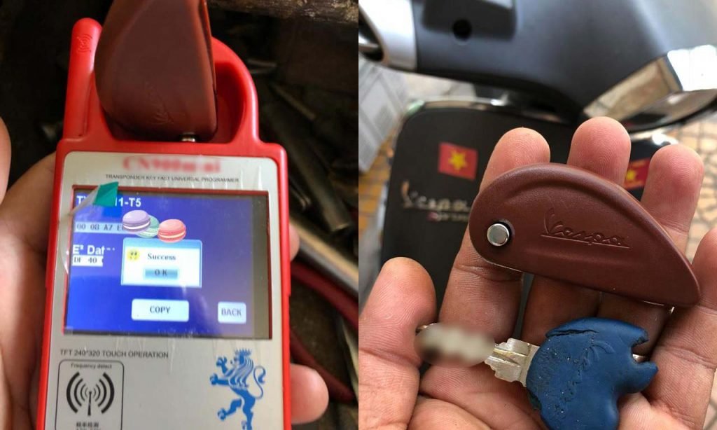 Ảnh minh họa  làm lại chìa khóa vespa TP.Hồ Chí Minh - Hình 1