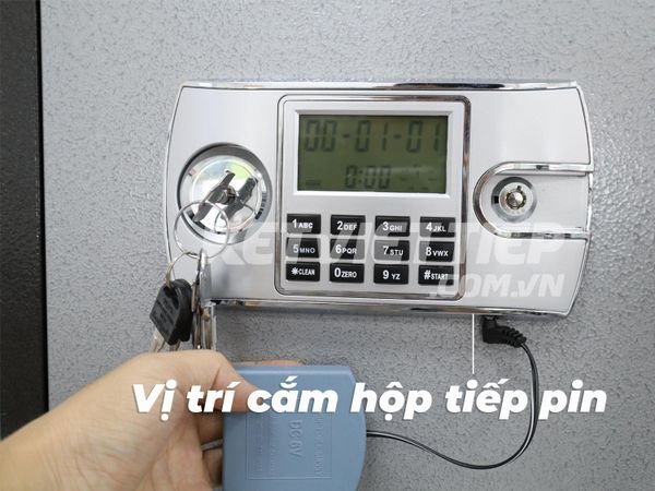 Ảnh minh họa làm gì khi két sắt hết pin - Hình 4